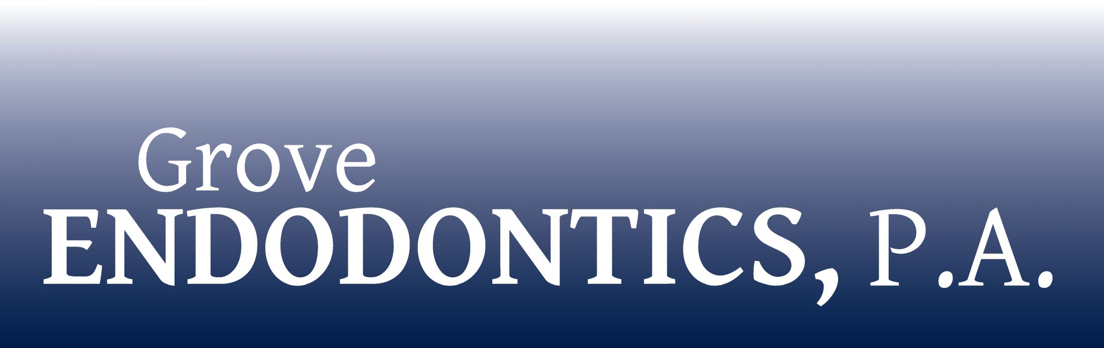 Link to Grove Endodontics, P.A. home page